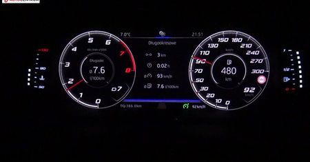 Cupra Ateca 2.0 TSI 300 KM (AT) - pomiar zużycia paliwa