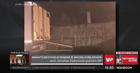 Kostnica w naczepie ciężarówki. Ekspert ocenia kontrowersyjne rozwiązanie