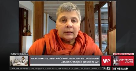 Heroizm personelu medycznego podczas pandemii. Janina Ochojska z podziwem o medykach