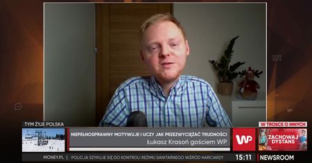 Łukasz Krasoń o życiu niepełnosprawnych. Mężczyzna mówi, jak sobie radzi