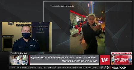 Czy policjant miał prawo psiknąć gazem w twarz z takiej odłegłości? Mariusz Ciarka komentuje
