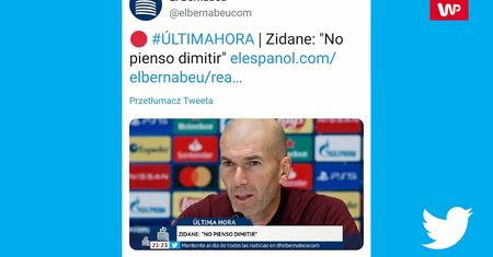 Liga Mistrzów. Zinedine Zidane straci pracę? Trener Realu Madryt zabrał głos na konferencji