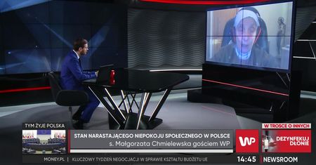 Siostra Chmielewska jest przeciwko aborcji, ale rozumie protestujące kobiety