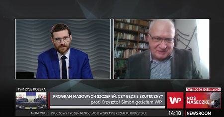 Szczepionka na COVID-19. Krzysztof Simon: będziemy musieli ponownie się szczepić