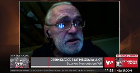Zdzisław Mac o życiu bezdomnego. Legendarny dziennikarz przeżył trudne chwile