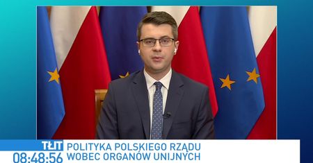 Zamieszanie wokół wizyty Jarosława Gowina w Brukseli. Rzecznik rządu Piotr Müller wyjaśnia