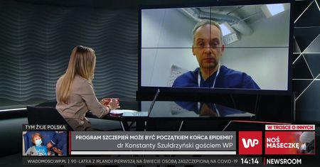 Dr Szułdztyński o trzeciej falii epidemii: ważne jest utrzymanie szpitali tymczasowych