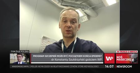 Dr Szułdrzyński: Możemy zabezpieczyć dzieci przed koronawirusem, jeśli sami się zaszczepimy