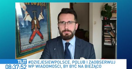 Radosław Fogiel kpi z Szymona Hołowni. "Już był w ogródku, już witał się z gąską"