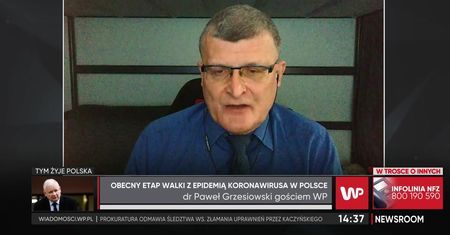 Jak będzie wyglądała pandemia wiosną? Dr Grzesiowski prognozuje
