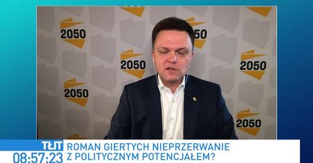 Roman Giertych chce delegalizacji PiS-u. Szymon Hołownia komentuje