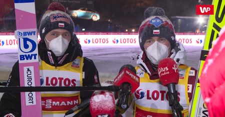 Puchar Świata w Zakopanem. Stoch do Kubackiego: "Miałeś farta!". Polacy w dobrych humorach po "drużynówce"