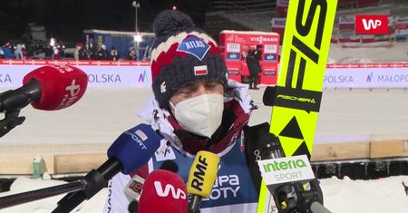 Skoki. Kamil Stoch komentuje formę Stękały. "Życzę mu żeby to trwało jak najdłużej"