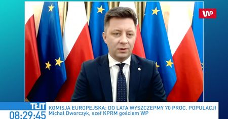 Szczepienia na COVID-19. Michał Dworczyk odpowiada KE