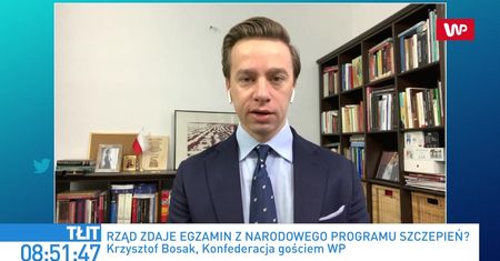 Szczepienia na COVID-19. Jasne stanowisko Krzysztofa Bosaka