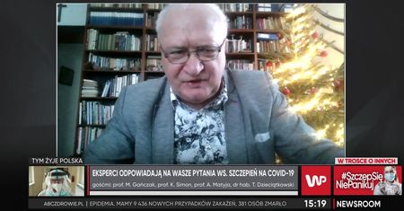 Prof. Krzysztof Simon o rekacjach na szczepionkę osób, które miały wcześniej wstrząsy anafilaktyczne