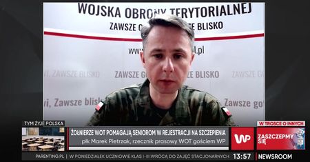 Płk Marek Pietrzak o szczepieniu: "Będziemy się szczepili jako wojsko w pierwszej grupie"