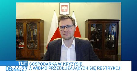Michał Woś o pozwie zbiorowym branży fitness i "duchu przedsiębiorczości w narodzie"
