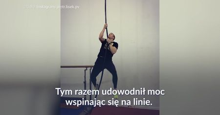 #dziejesiewsporcie: imponujące umiejętności Piotra Liska. Jest rewelacyjny