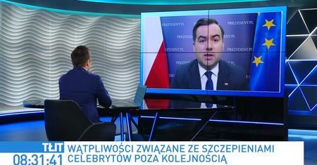 Szczepionki poza kolejką i głos z Pałacu Prezydenckiego. "Zabierają dostęp"