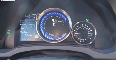 Lexus RCF 5.0 V8 464 KM (AT) - pomiar zużycia paliwa