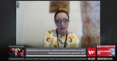 Danuta Kozakiewicz o powrocie do nauki stacjonarnej. Pedagog dzieli się swoim pomysłem