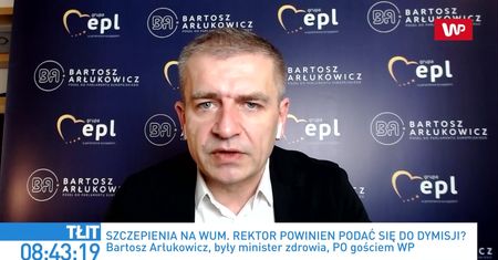 Afera szczepionkowa na WUM. Bartosz Arłukowicz komentuje