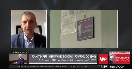 Koronawirus w Polsce. Sławomir Broniarz o testowaniu nauczycieli: propaganda