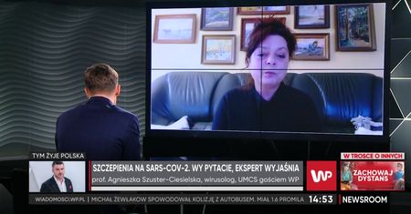 Prof. Szuster-Ciesielska o efektach ubocznych szczepionki przeciwko COVID-19: "Zdarzały się w III fazie badań klinicznych"