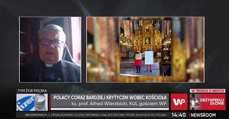Ks. prof. Alfred Wierzbicki o zachowaniu posłanki Lewicy. "To jest profanacja".