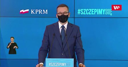 Koronawirus. Kiedy zaszczepi się Mateusz Morawiecki? Padła deklaracja ws. zapisów