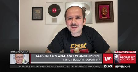 Sławomir o sylwestrze przy obostrzeniach: "Mam nadzieję, że nawet niektóre dywany zostaną zrolowane"