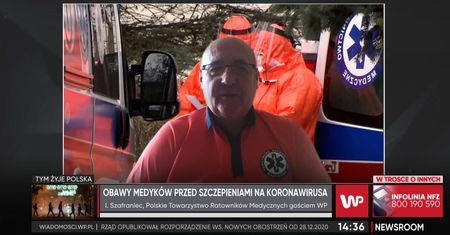 Ilu medyków jest chętnych, by się zaszczepić? Ireneusz Szafraniec mówi wprost
