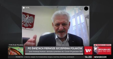 Prof. Horban o szczepieniach w Polsce „Mam nadzieję, że wszystko zakończy się jeszcze w tym roku” (WIDEO)
