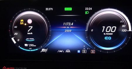 Mercedes-Benz EQC 400e 408 KM - acceleration 0-100 km/h