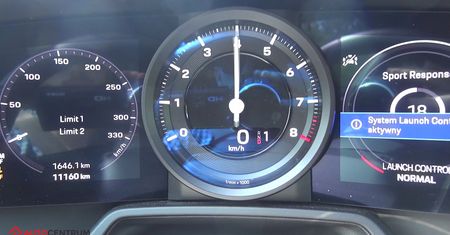 Porsche 911 Carrera 4S 3.0 450 KM (AT) - acceleration 0-100 km/h