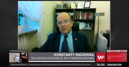 Szczepionka na COVID. Były minister zdrowia do sceptyków: "Jak widać żyję"