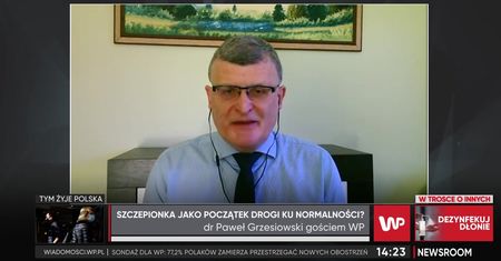 Dr Paweł Grzesiowski: nie pozwolę, by zmarnowało się choć pół szczepionki