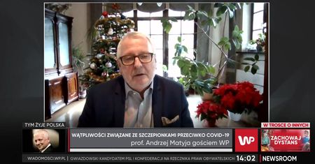 Prof. Matyja wyjaśnia, jakie są przeciwskazania do przyjęcia szczepionki na COVID-19