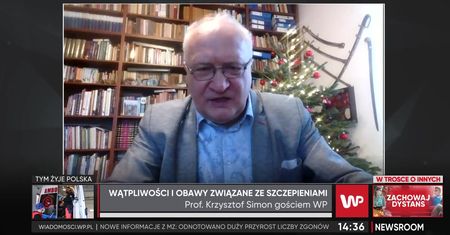 Prof. Simon o szczepionce przeciwko COVID-19 dla kobiet w ciąży i karmiących piersią