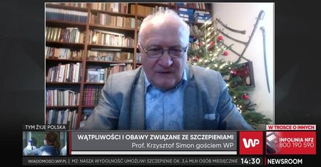 Prof. Simon o odporności na koronawirusa po szczepionce: "Nie zakładamy, że będzie dłuższa niż 2-3 lata"