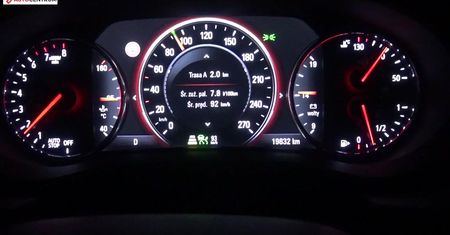 Opel Insignia 2.0 Turbo 260 KM (AT) - pomiar zużycia paliwa