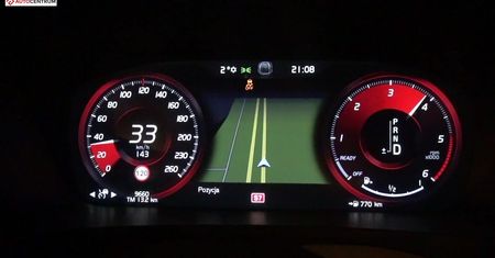 Volvo XC40 2.0 D4 190 KM (AT) - acceleration 0-100 km/h