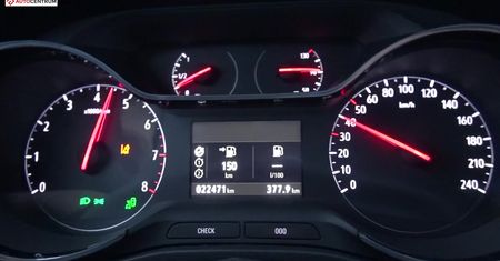 Opel Crossland X 1.2 Ecotec Turbo 110 KM (MT) - acceleration 0-100 km/h