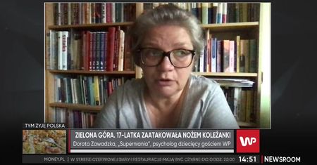 Dorota Zawadzka o 17-latce z Zielonej Góry: "Jest agresorką, ale i ofiarą"