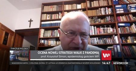 Prof. Krzysztof Simon o zmianach w strategii walki z epidemią