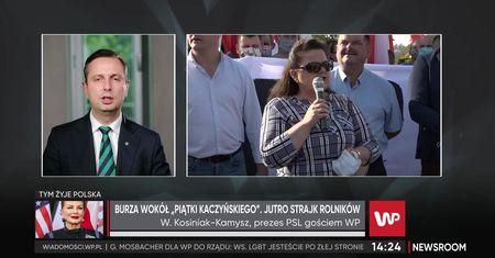 Strajk rolników w Warszawie. Prezes PSL pójdzie na protest