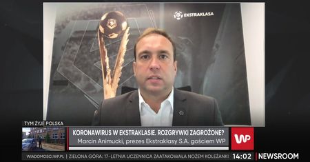 PKO Ekstraklasa. Marcin Animucki: Piłkarze, to najlepiej przebadana grupa społeczna w Polsce