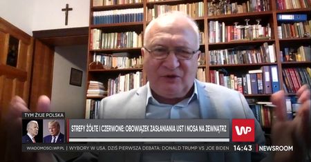 Koronawirus oraz ataki ws. maseczek. Prof. Krzysztof Simon domaga się reakcji policji
