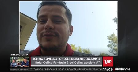 Tomasz Komenda dostał od Rafała Collinsa kilka ofert pracy. "Wybrał najtrudniejszą"